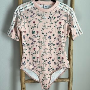 Adidas Floral Bodysuit